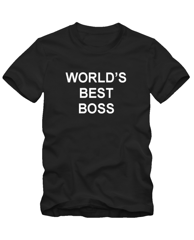 Marškinėliai World's best boss